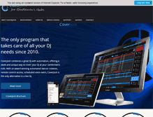 Tablet Screenshot of coverjock.com